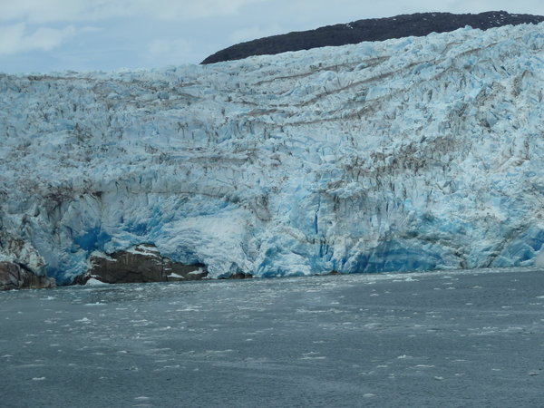 Glacier from ferry down Chile coast