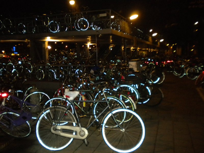Bicycle parking lot/garage