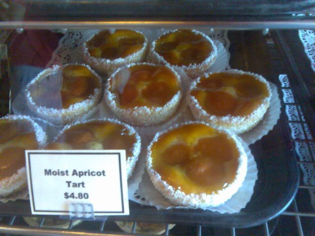 Apricot tarts - Richmond Bakery