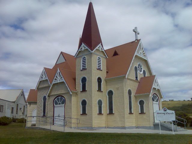Prettiest wooden church ever! Penguin