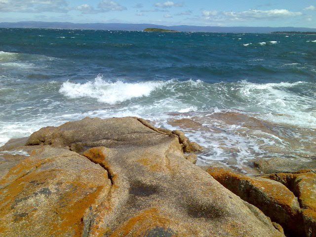 Coles Bay - Windy and wild!