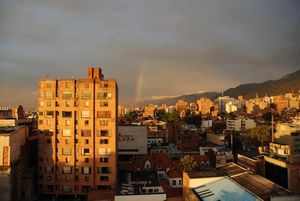 Rainbow in Bogota