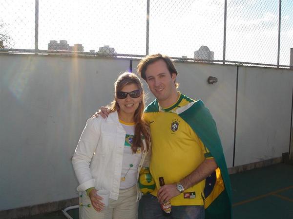 Caro and her boyfriend João