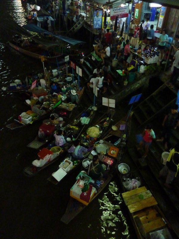 Part of the floating market