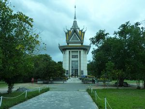 Memorial stupa at Choeung Ek