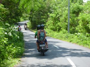 Motorbiking on Bali