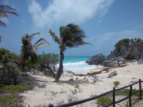 View from Tulum ruins