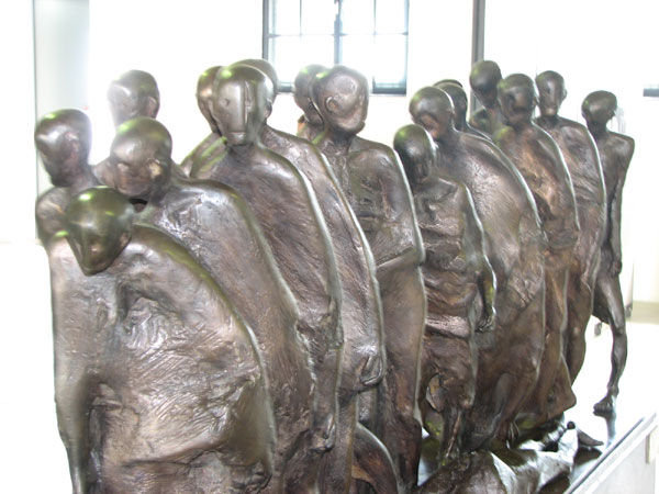 Statue in the Dachau Museum
