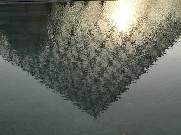 The Louvre Reflection