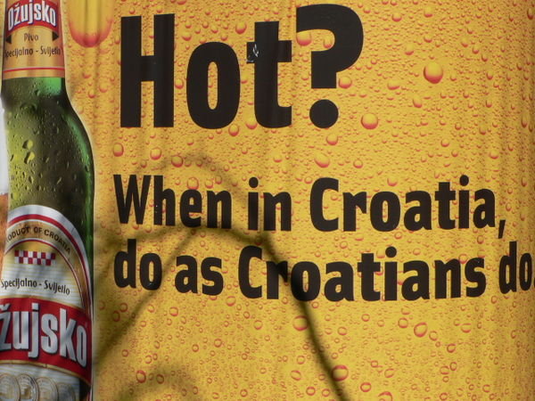 When In Croatia...