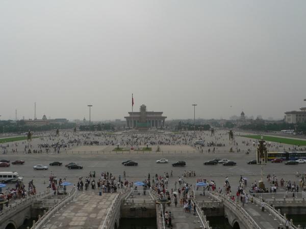 View of Tiananmen Square
