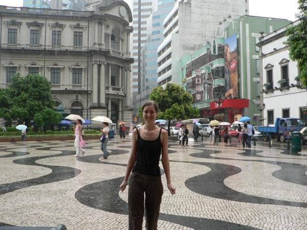 Rain in Macau
