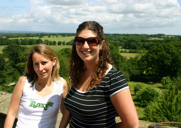 Anna and Susi at Sissinghurst