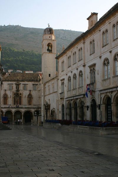 Early morning inside the Old Town