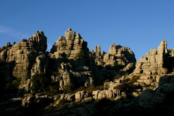 More rock formations at El Torcal