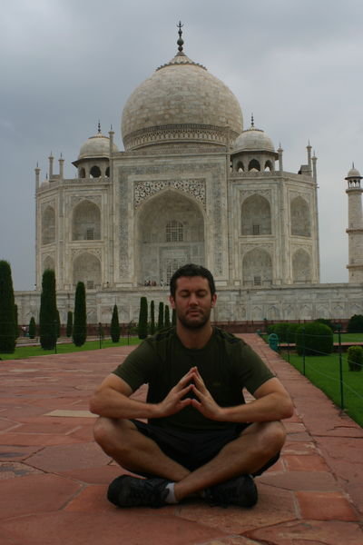 The yoga master himself
