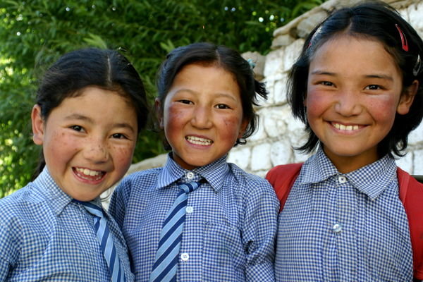 Ladakhi school kids
