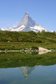 Reflections of the Matterhorn.