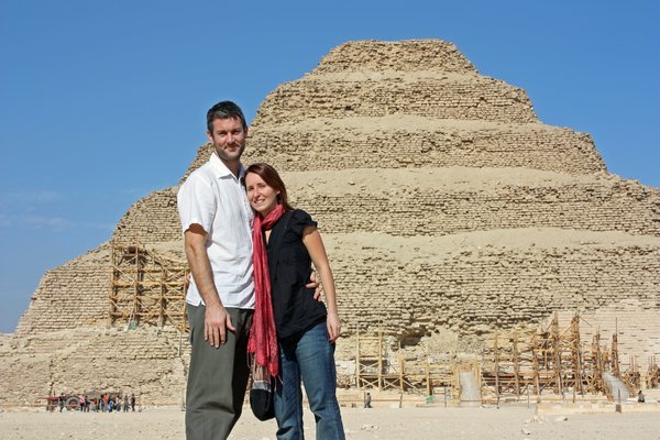 The Step pyramid of Zoser 
