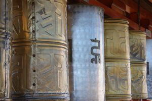 Prayer wheels - Erdenezuu Temple