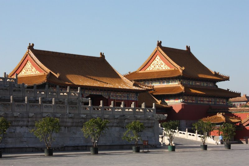 Early morning at The Forbidden City, Beijing