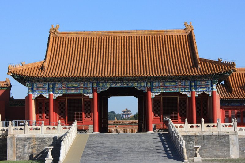 Forbidden City, early morning.