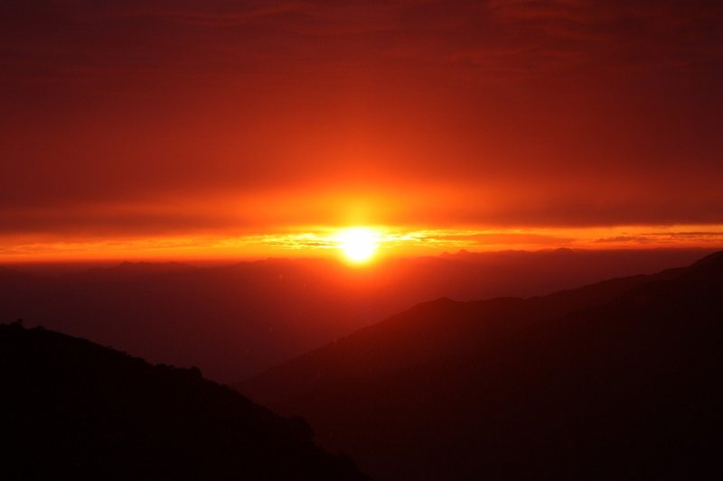 Himalaya sunset - Day Three
