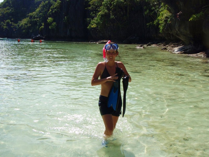 Getting ready to go into the Small Lagoon - El Nido