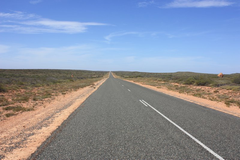 The long, long road through the outback