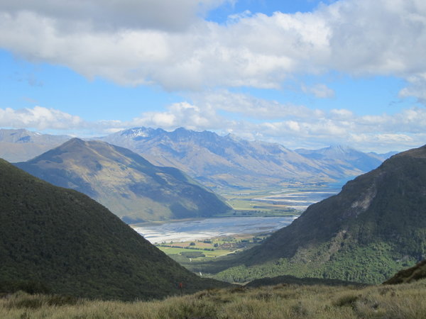 View back towards Glenorchy
