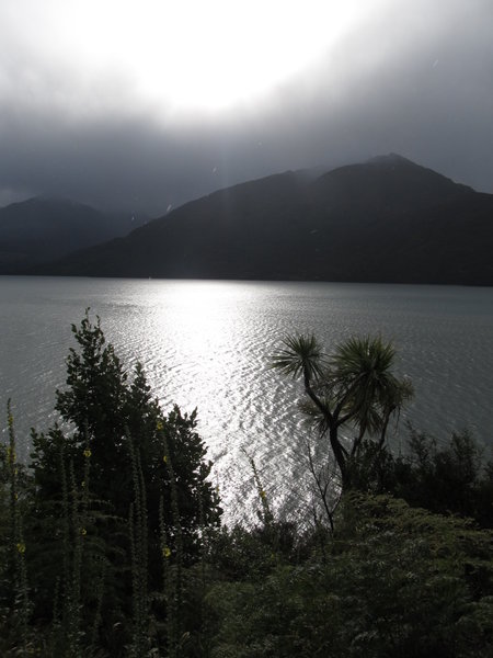 The top of Lake Wanaka