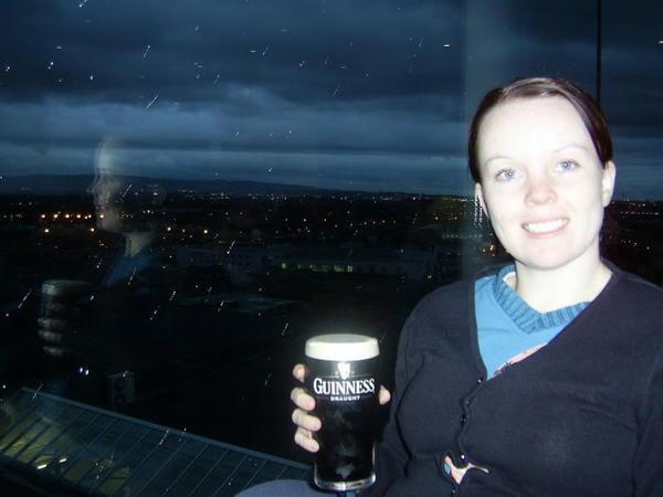 Fi at Guiness Warehouse - thirsty