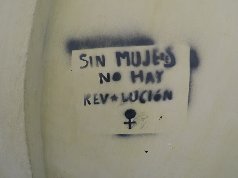 zapatista graffiti in San Cristobal de las Casas