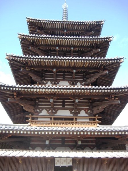 5-story pagoda of Horyu Temple