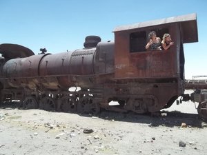 Abandoned Train engine