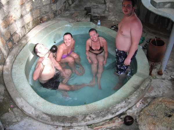 Hot water bath