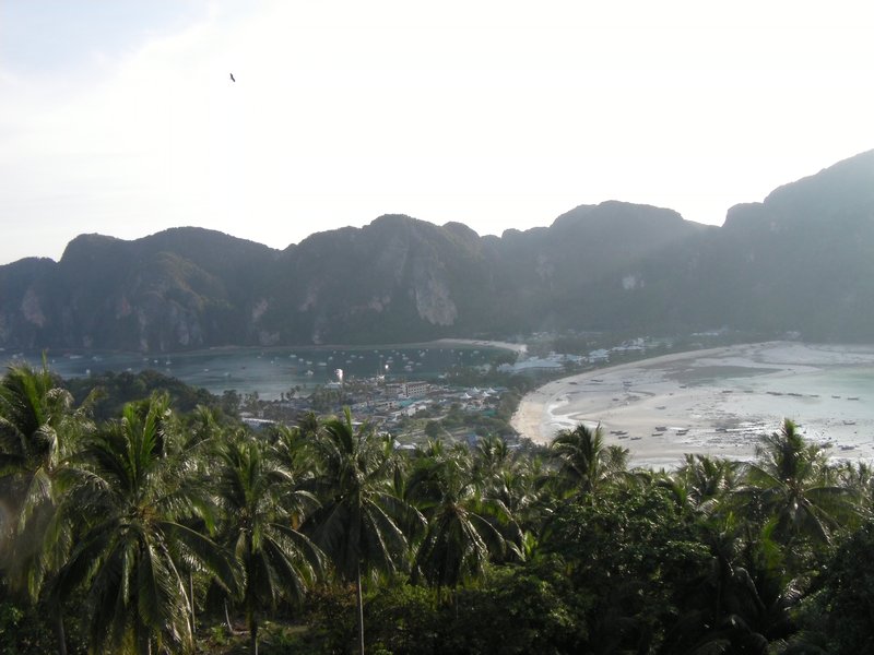 View from phi phi viewpoint
