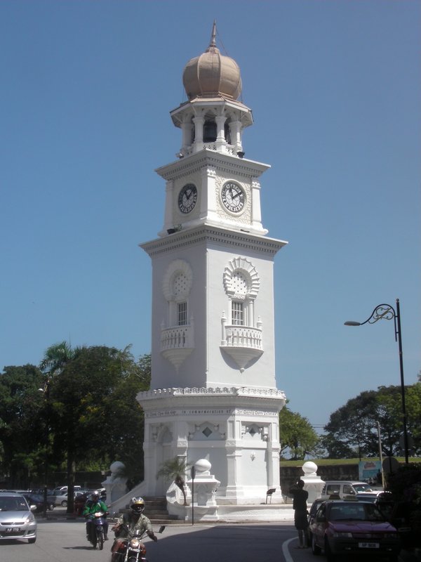 Clock tower in Penang