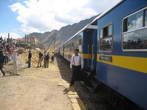 Train from Cusco to Puno