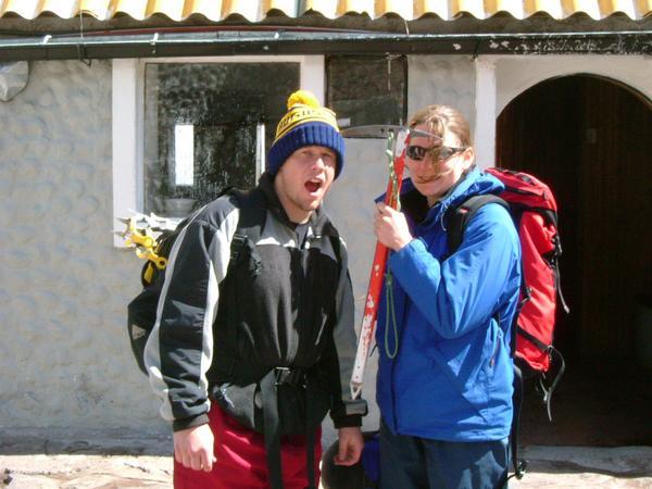 Jim and Crystal, After Conquering Cotopaxi