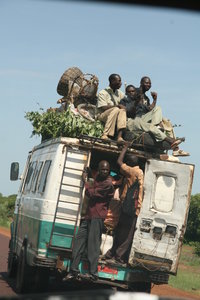 transport to dla mnie najbardziej stresująca okoliczność w Afryce