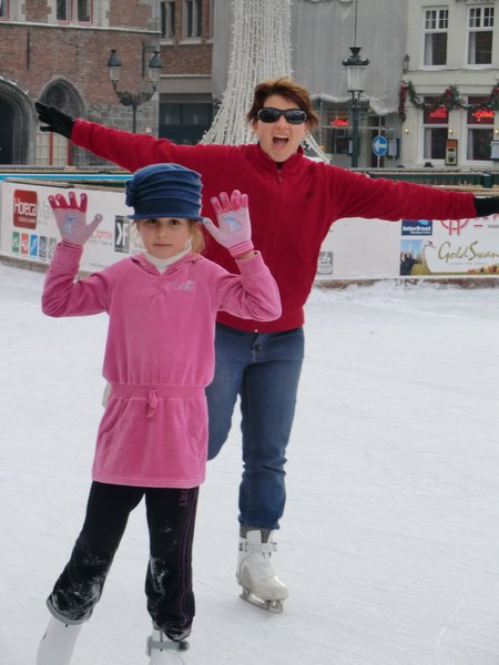 Kids skating