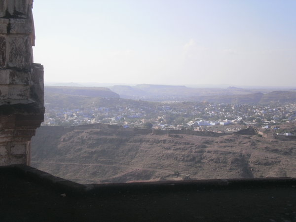 View from fort