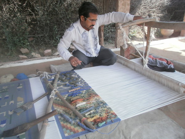 Using a loom