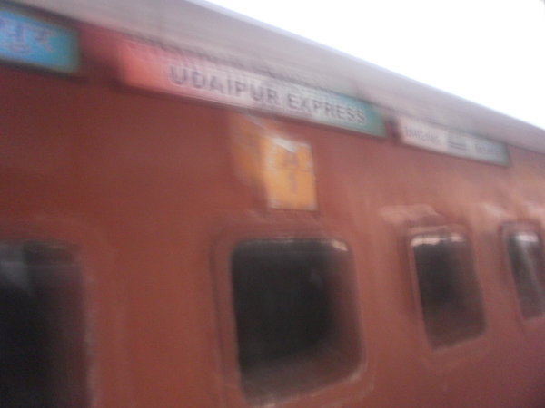 Blurry pic of 'Express' train