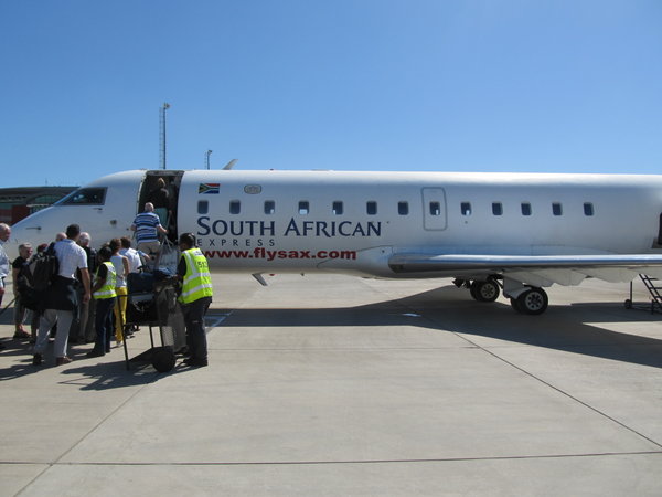Plane to Port Elizabeth
