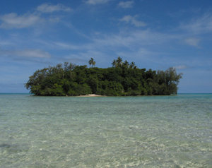 Small island in Tonga