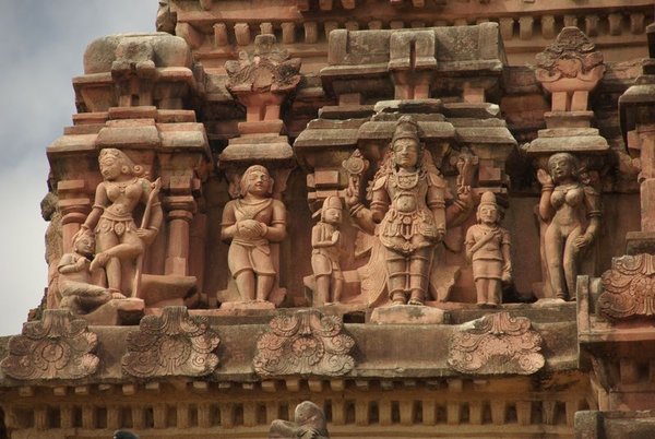 Tempelrelief im Vittala-Tempel