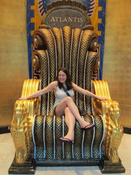 Me in King Neptune's Chair