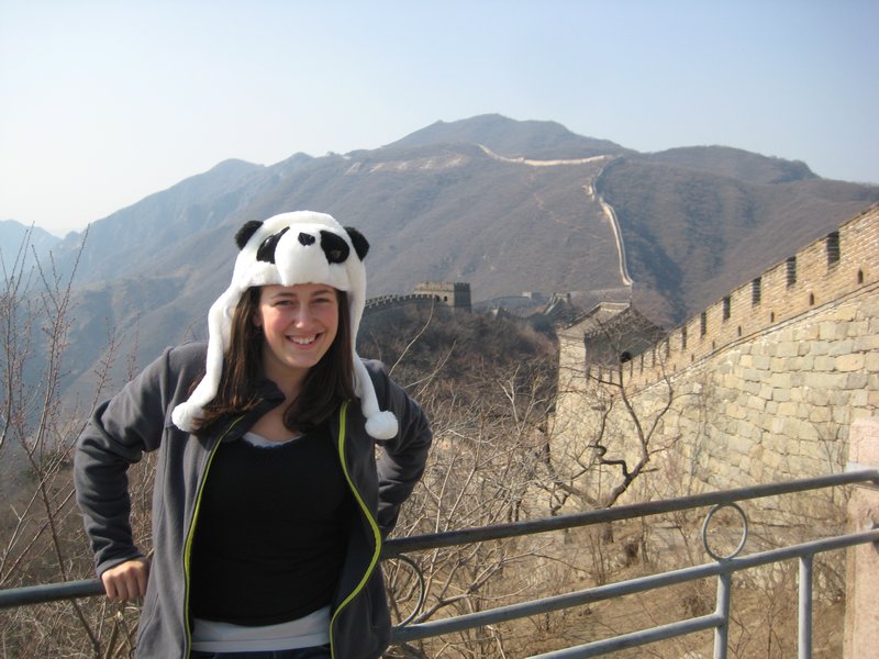 me on the great wall of china